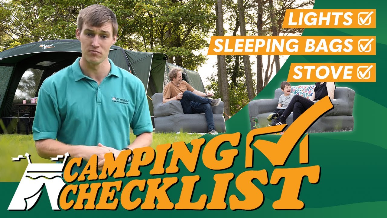 Camping Checklist & Setup Ideas