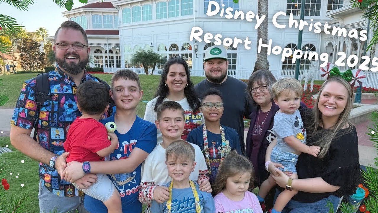 Disney Christmas Resort Hopping 2025