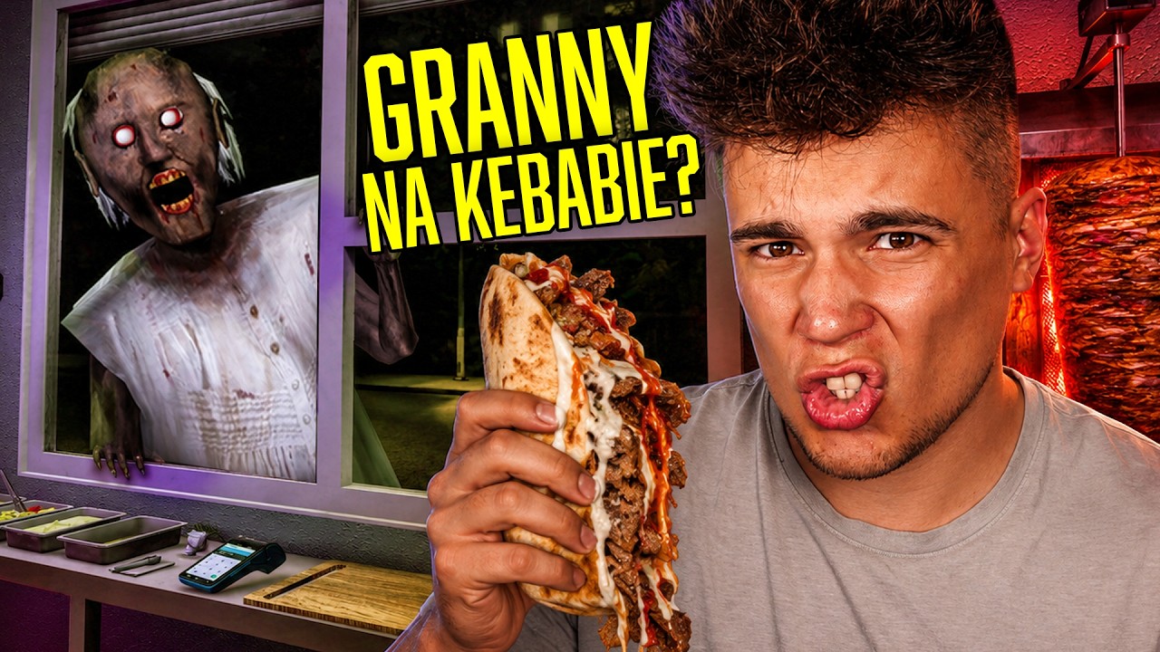 GRANNY ODWIEDZIŁA M&Oacute;J KEBAB?! | SCARY SHAWARMA KIOSK