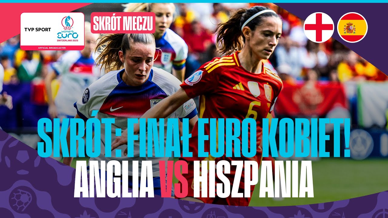 SKR&Oacute;T: FINAŁ EURO 2025 ANGLIA - HISZPANIA: KARNE ZADECYDOWAŁY O MISTRZOSTWIE!