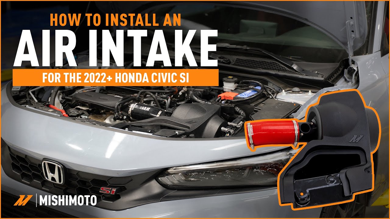 How To Install A Performance Air Intake | 2022+ Honda Civic Si