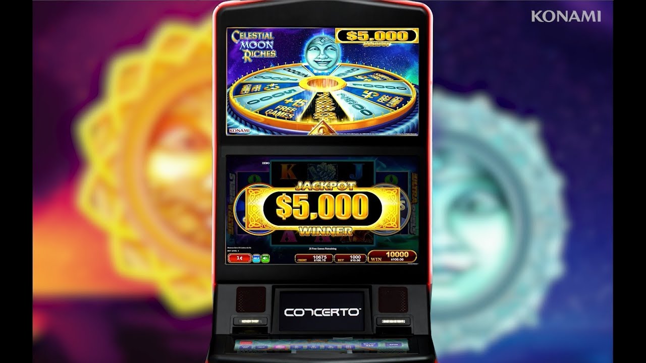 Celestial Sun Riches and Celestial Moon Riches | Official Slot Game Video | Konami Gaming, Inc.