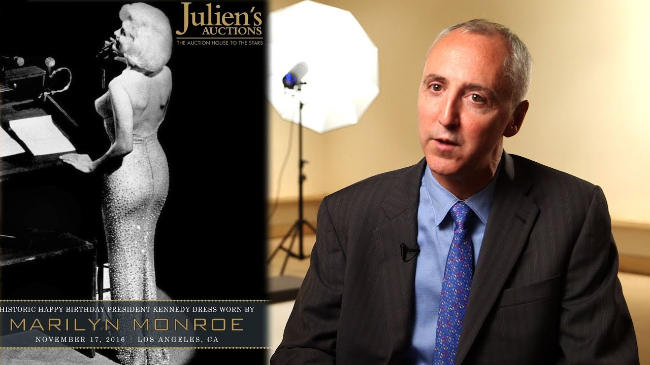 Julien's Auctions: Marilyn Monroe JFK Dress Goes to MOSI at Newbridge Silverware in Ireland