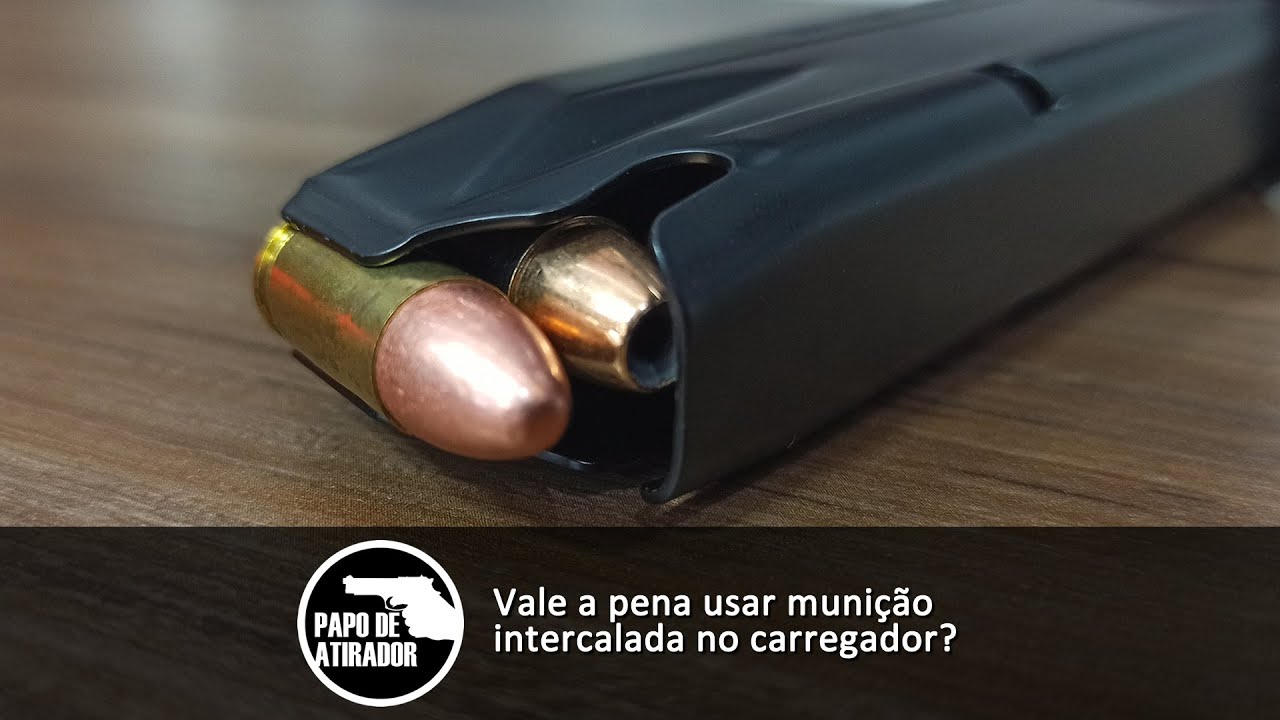 Vale a pena usar munição intercalada no carregador?