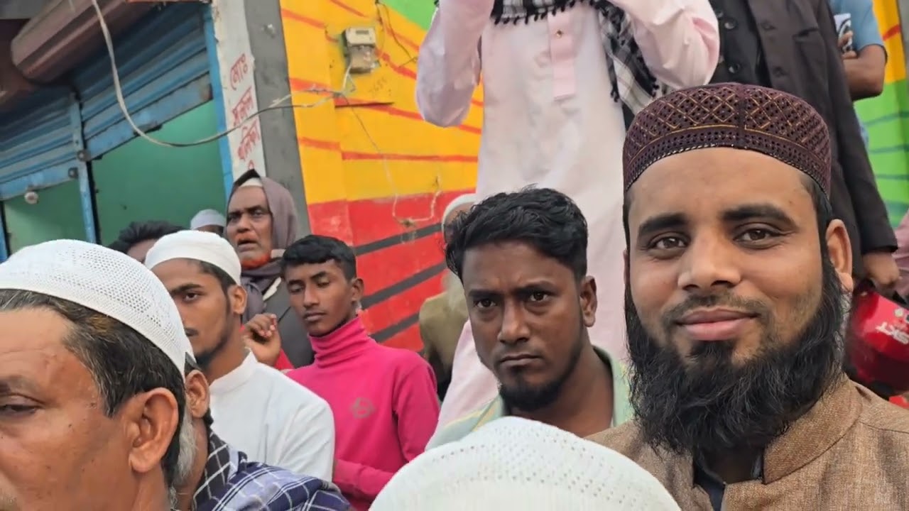 বরিশাল লাহারহাটে পথসভায় শায়খে চরমোনাইর গুরুত্বপূর্ণ বক্তব্য।