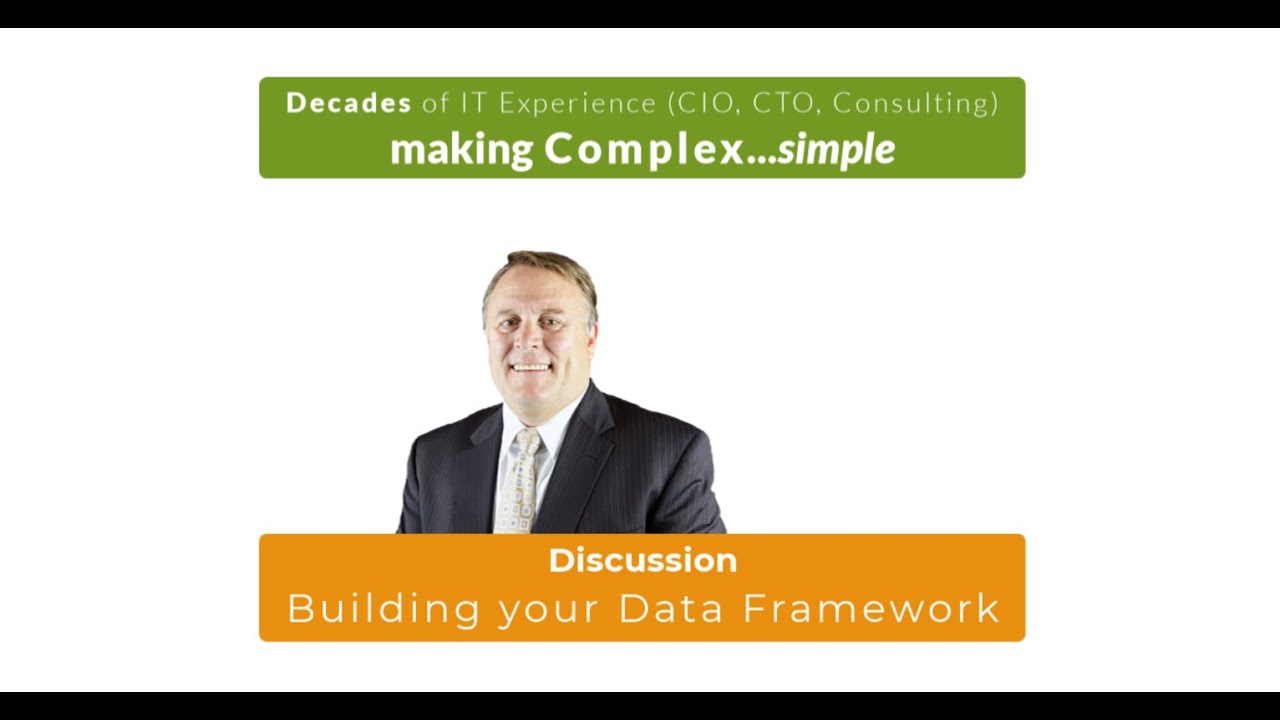 Essential Elements to Make Your Data Work for You [1425.1530]