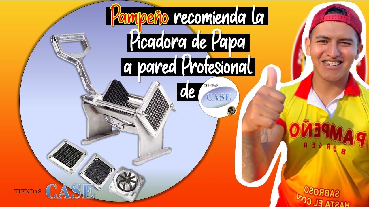 Pampeño recomienda la Picadora de Papa a Pared de tienda CASE