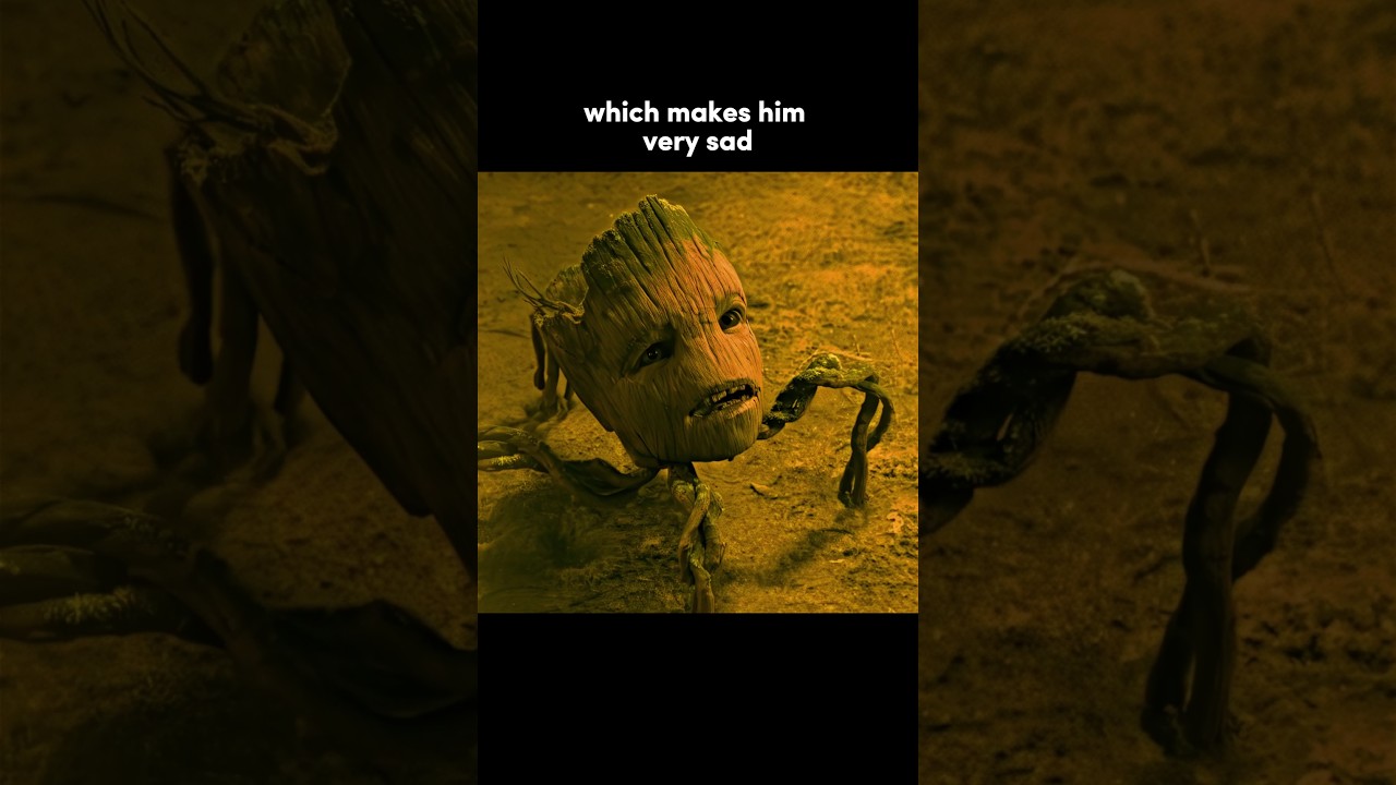 Groot saw Gamora as his mother #shorts