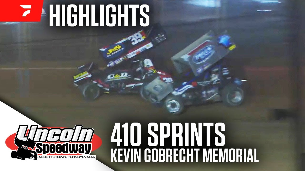 Kevin Gobrecht Memorial | 410 Sprints at Lincoln Speedway 8/30/25 | Highlights