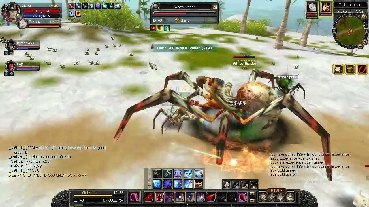 Silkroad - Origin Online - PvE - Warlock/Cleric - alone grinding - part 7