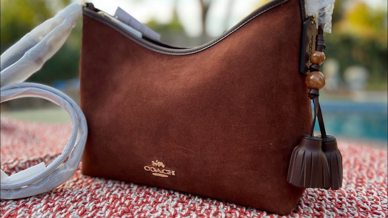Обзор сумки Coach Laurel через плечо с кисточками