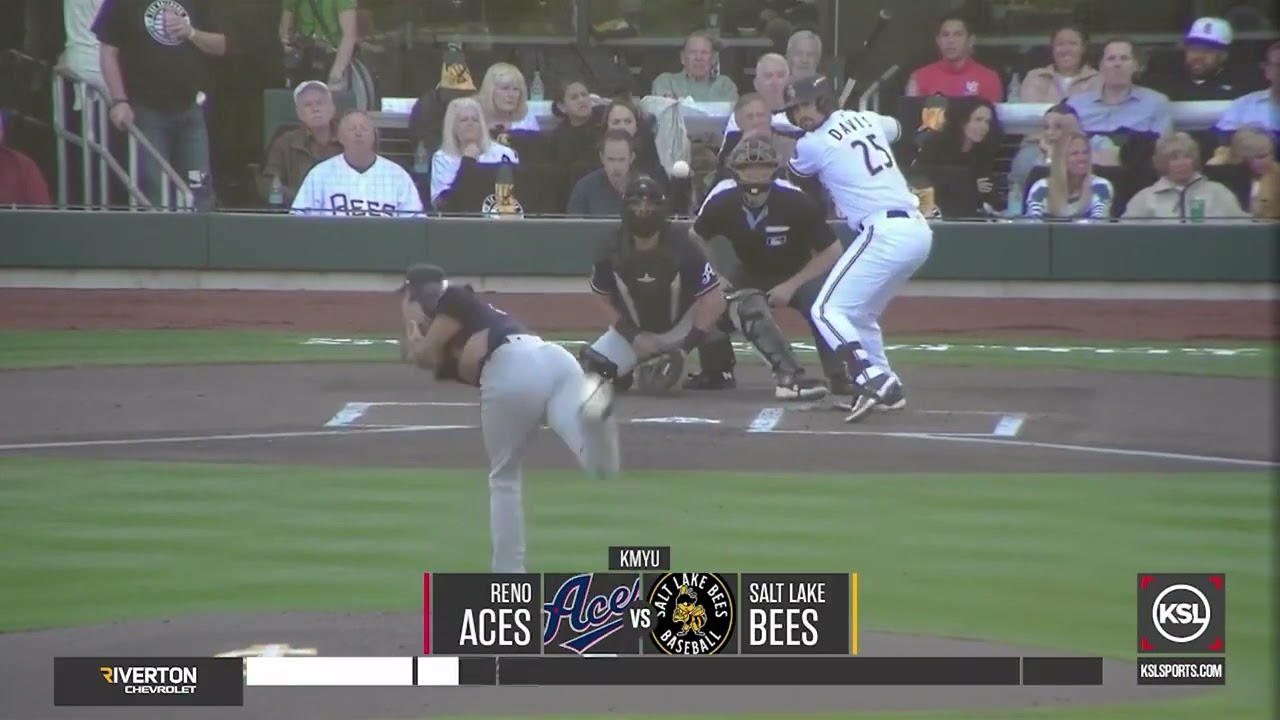 Salt Lake Bees Defeat Reno Aces In First Game At The Ballpark At America First Square