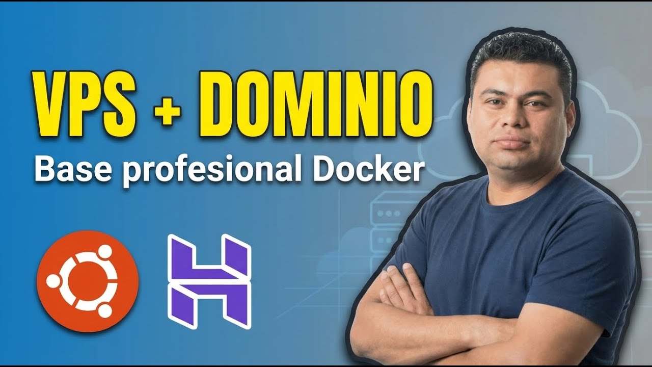 Prepara tu Entorno Docker con VPS + Dominio | Cupón de Descuento Gratis