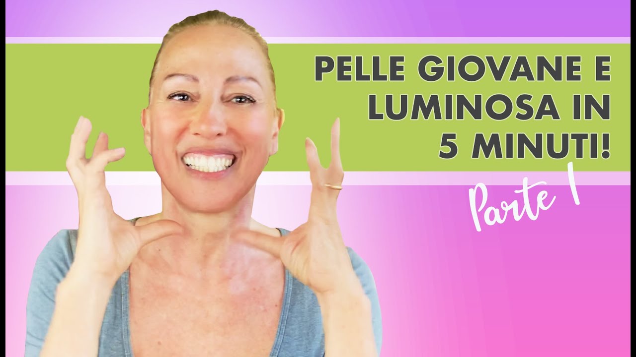 Pelle giovane e luminosa in 5 minuti! I miei massaggi preferiti - PARTE 1