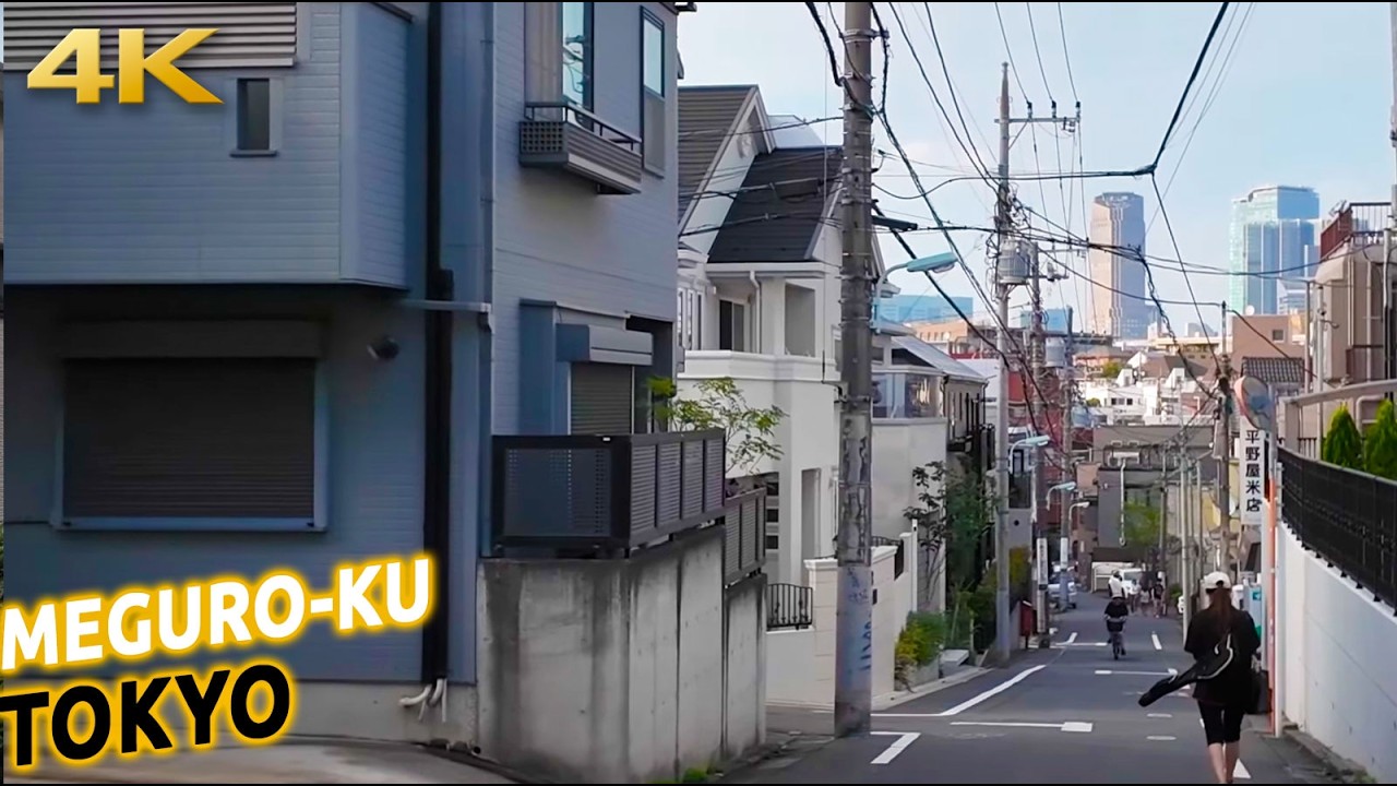 Nice residential areas in TOKYO: Yutenji and Nakameguro · Japan in 4K