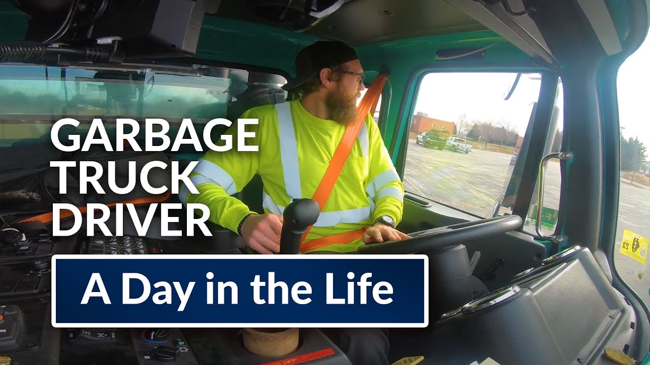 A Day as a Garbage Truck Driver