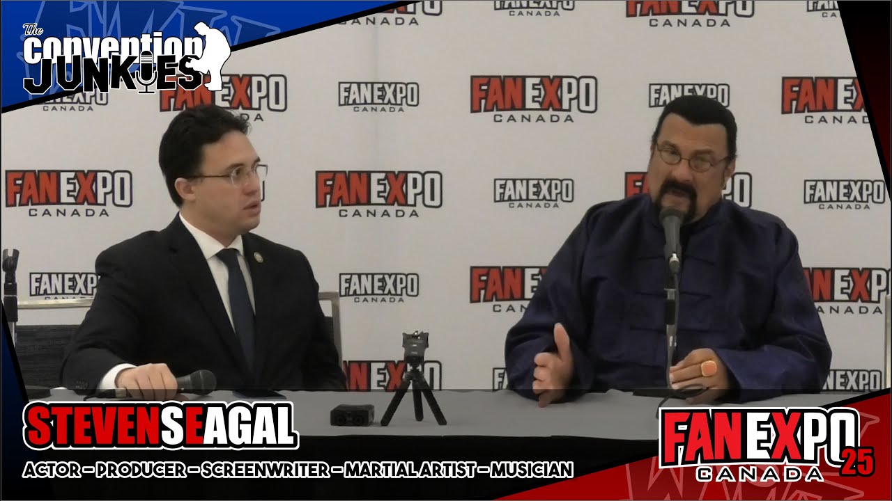 Steven Seagal (Action Star, Aikido Martial Artist) Fan Expo Canada 2019 Q&A Panel