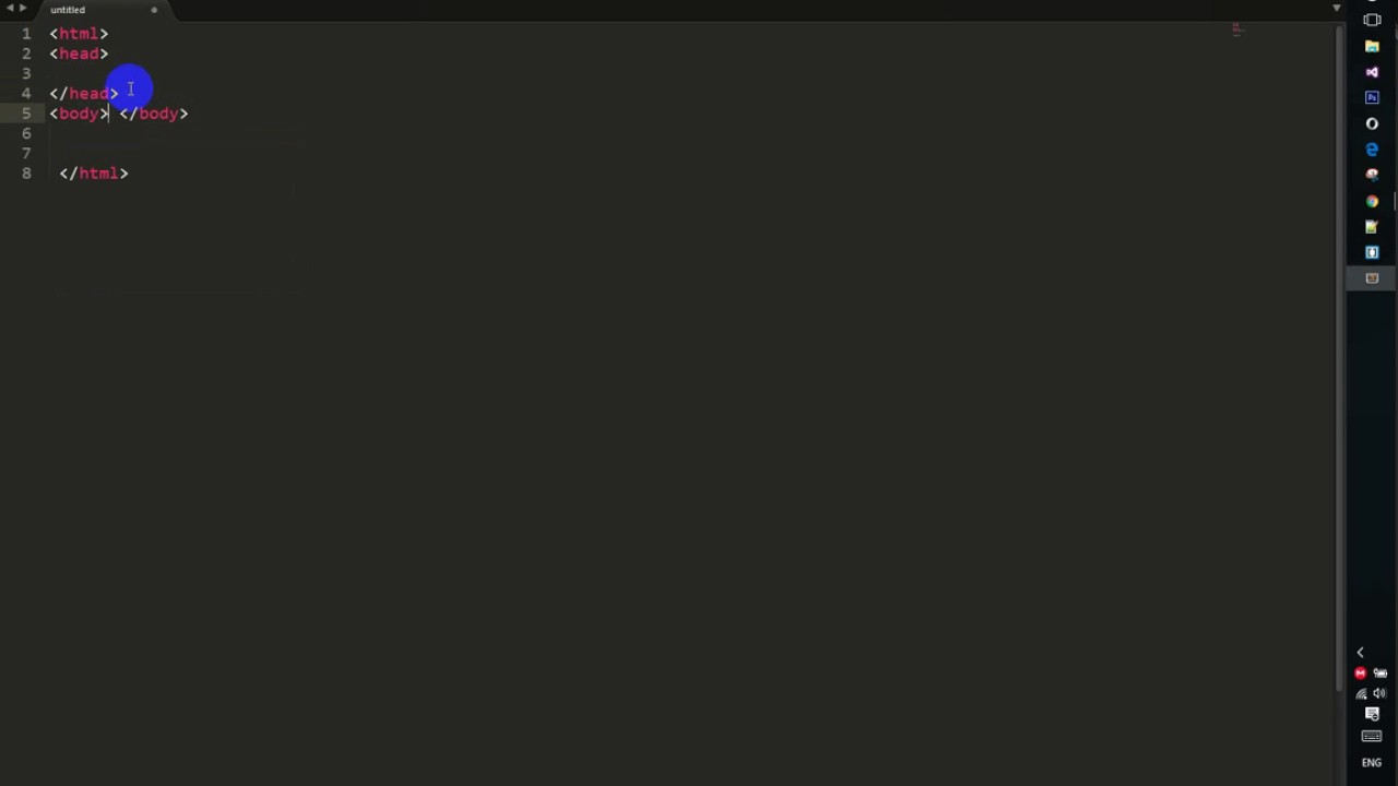 #2 الدرس التاني    ماذا تحتاج لتعلم ال html وكيفية بناء الصفحة