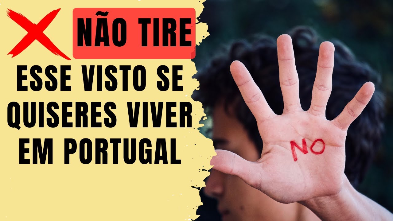 Visto de estada tempor&aacute;ria ❌ N&Atilde;O te permite viver em Portugal