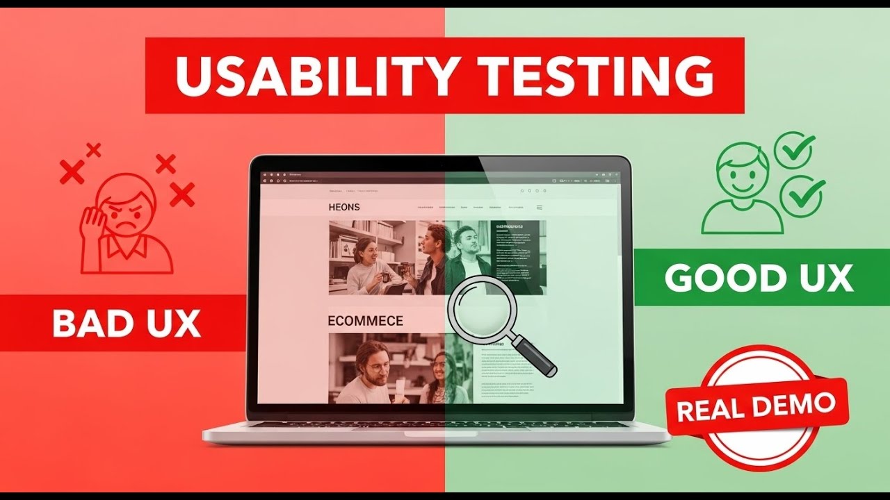 Manual Testing Course Part 2 – Website Usability Testing Tutorial with Live Demo