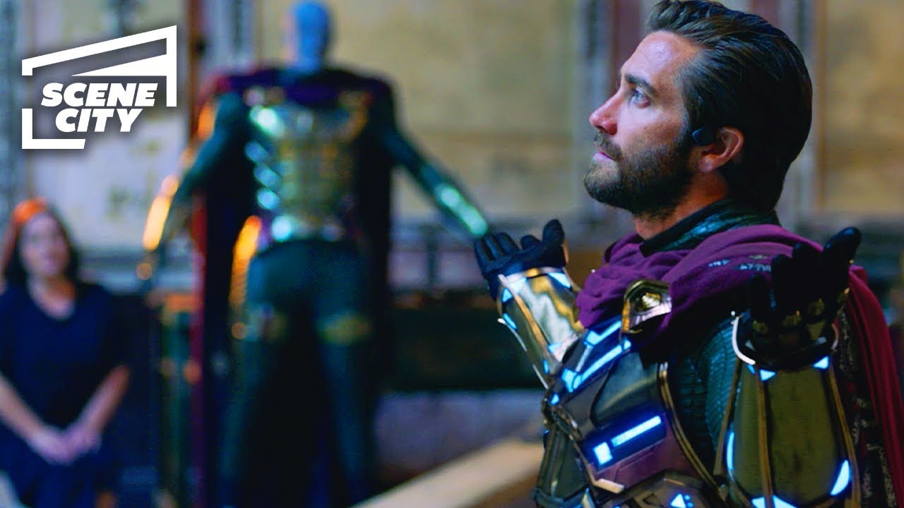 Hombre Araña - Lejos de Casa: Mysterio Amenaza a sus Empleados (CLIP HD CON JAKE GYLLENHAAL)