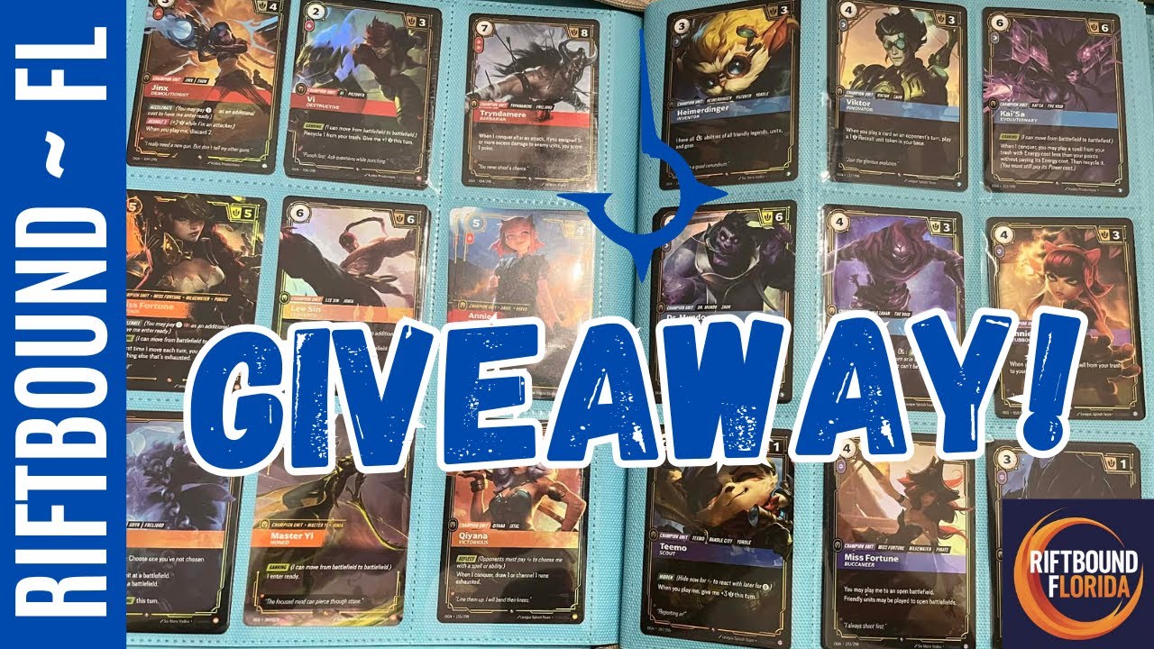 50 Subscriber GiveAway ~ Free Promo Card!  #riftbound  #riftboundtcg  #florida  #giveaway  #tcg