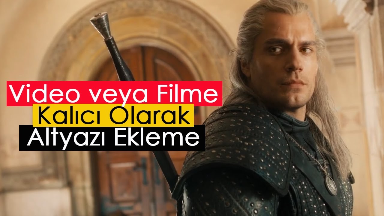 Video veya Filme Kalıcı Olarak Altyazı Ekleme!