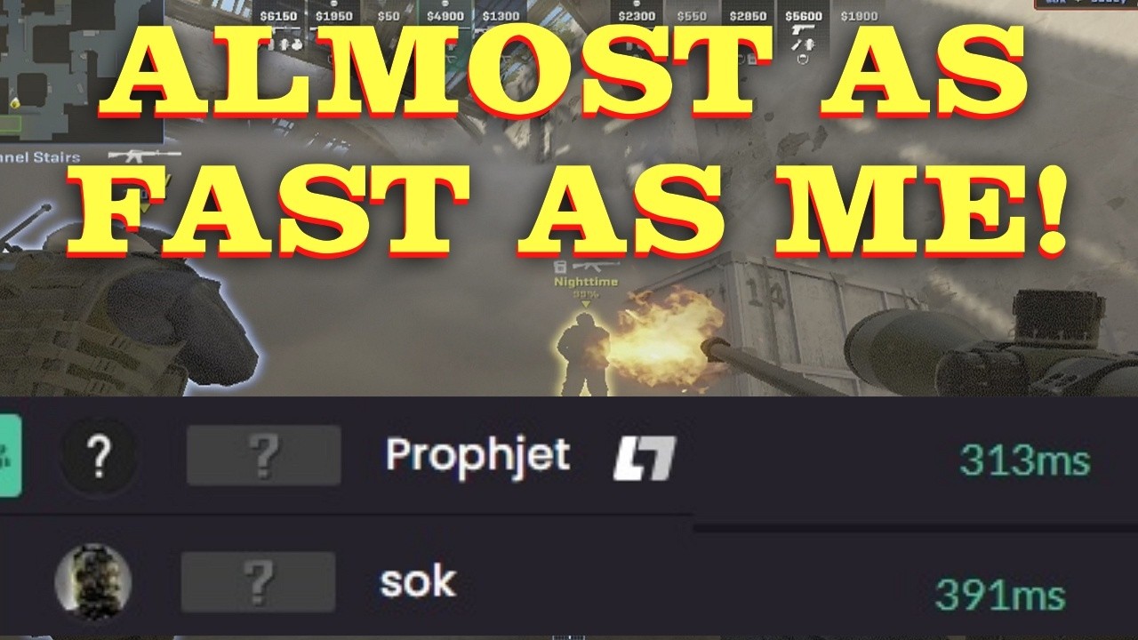 This guy was almost as fast as the Fastest Sniper