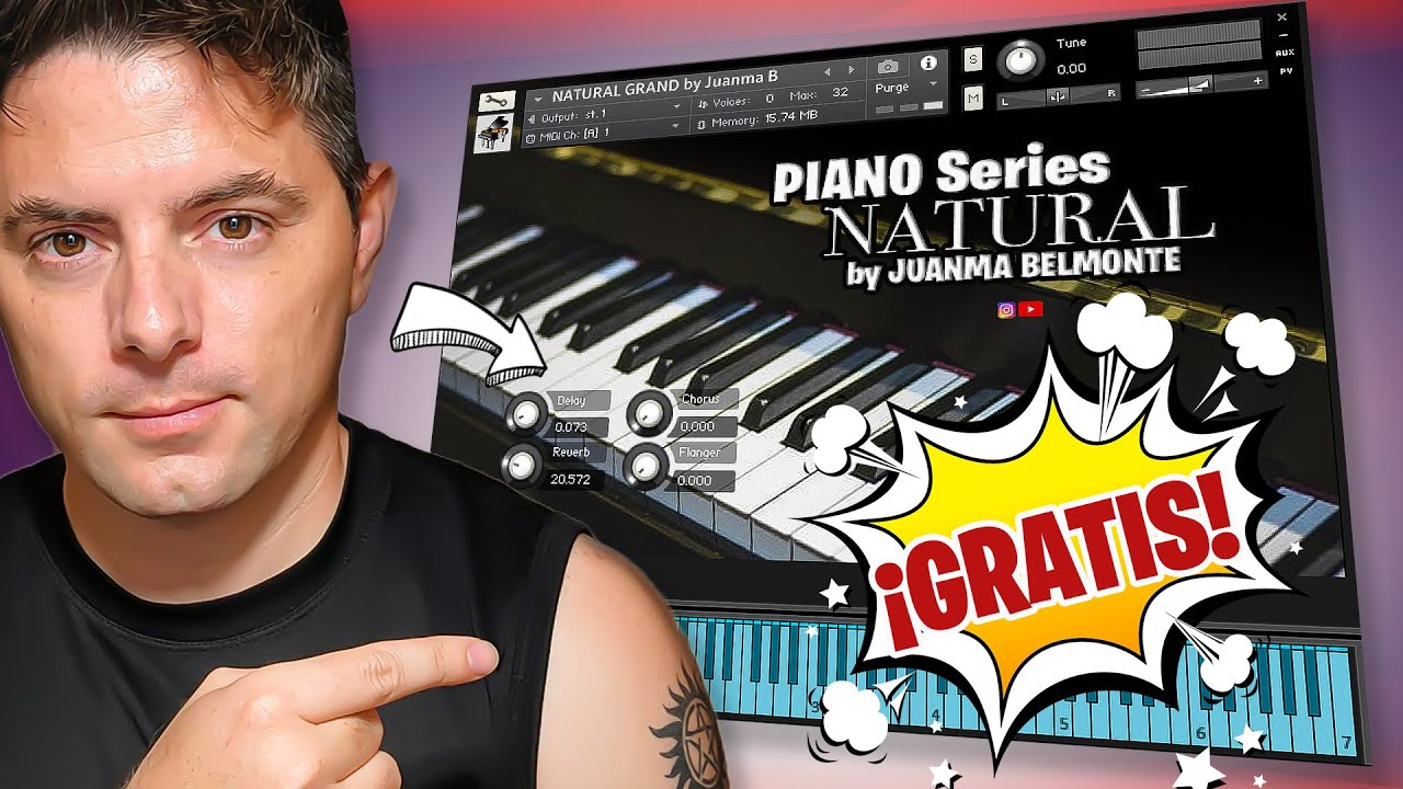 SAMPLES KONTAKT | 😍 Yamaha Natural Grand Piano 🔥