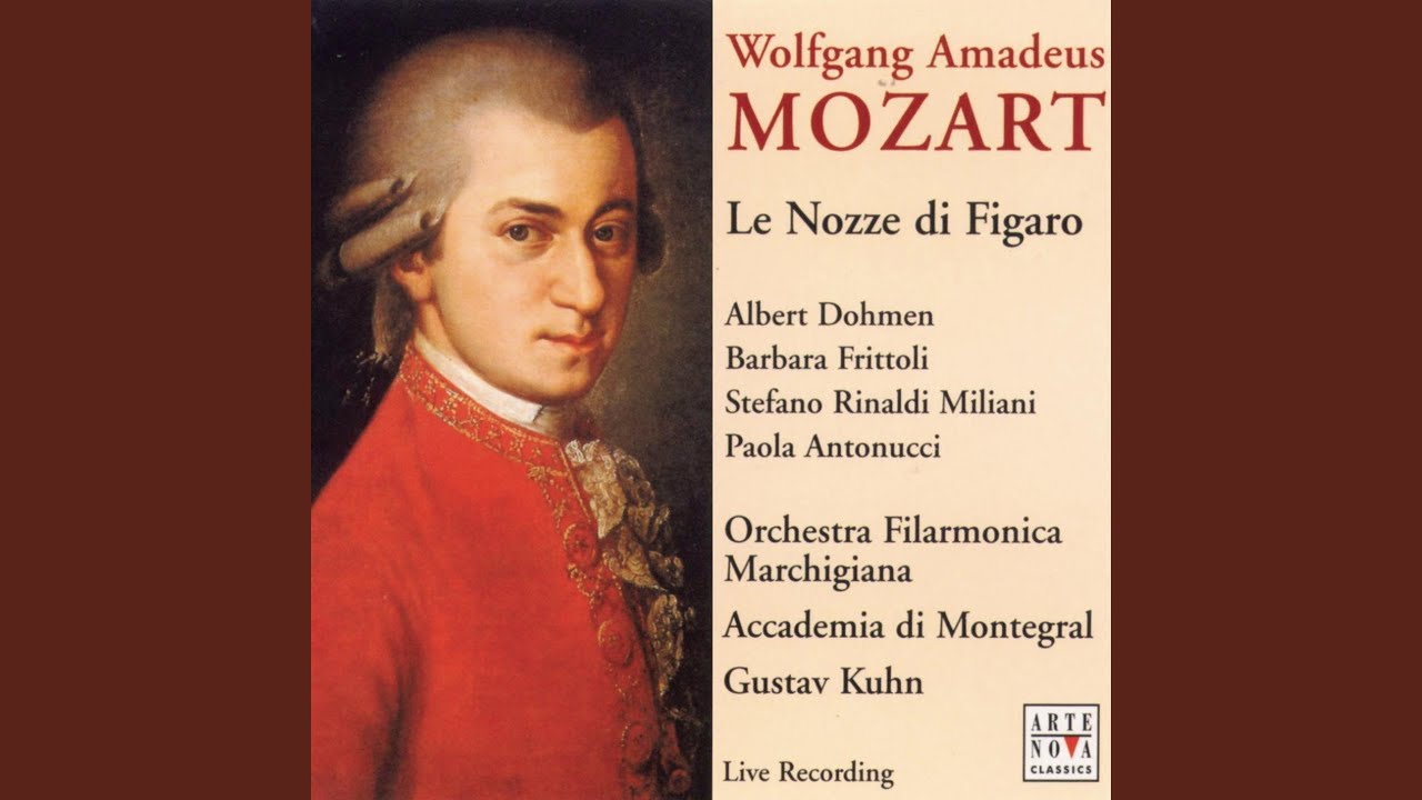 Le Nozze di Figaro: Atto quarto: No. 25 Aria (Basilio): In quegl'anni, in cui val poco