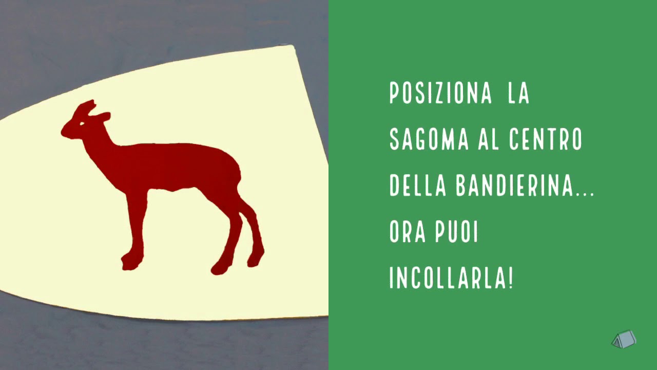 Crea il guidone di squadriglia