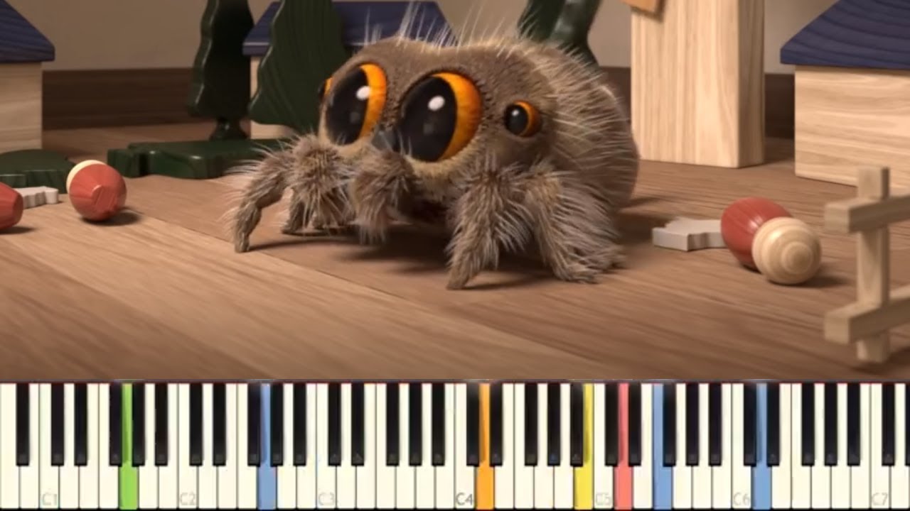 Lucas The Spider - Giant Spider - IMPOSSIBLE REMIX - Piano Cover
