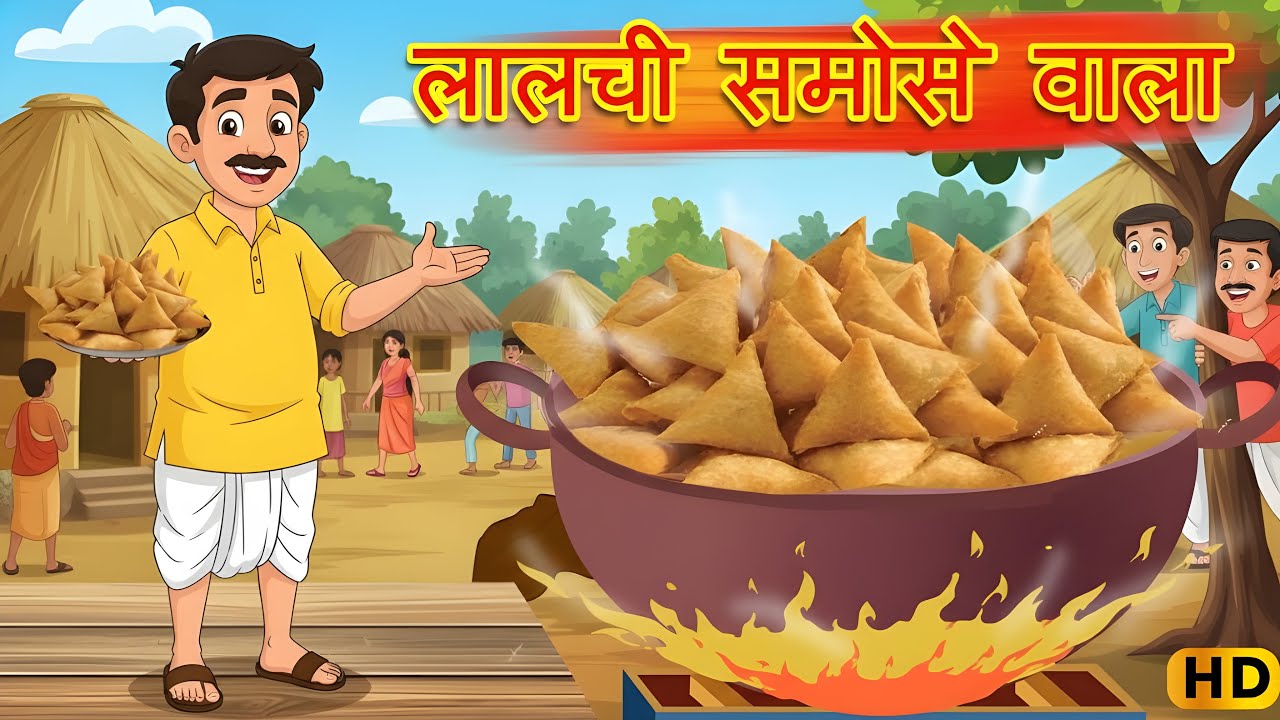 लालची समोसेवाला की सच्ची कहानी | Hindi Moral Story | Greed vs Honesty