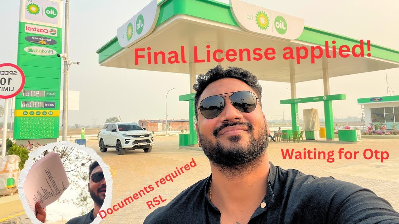 Final process before opening my Reliance Petrol Pump to public !!!