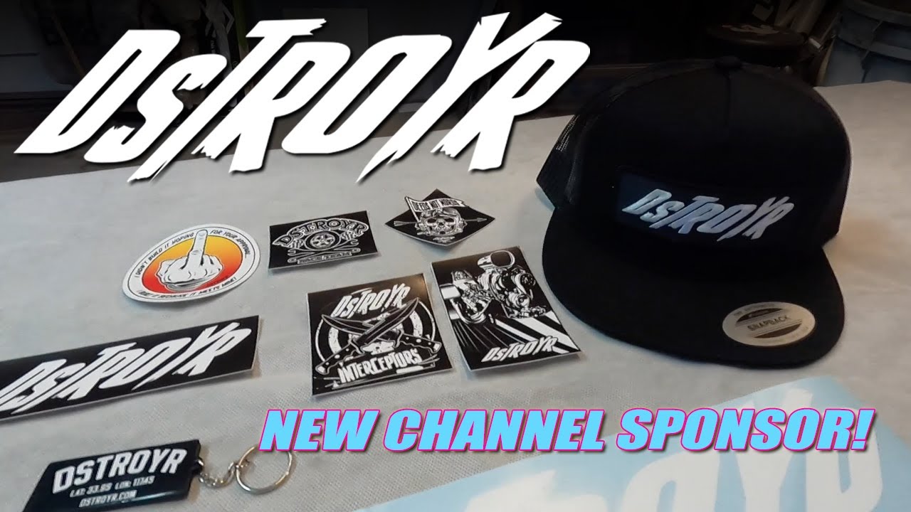 New Sponsor Announcement DSTROYR Clothing