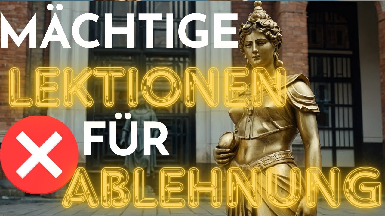 7 MÄCHTIGE Lektionen, um den Spieß bei ABLEHNUNG umzudrehen! | STOIZISMUS