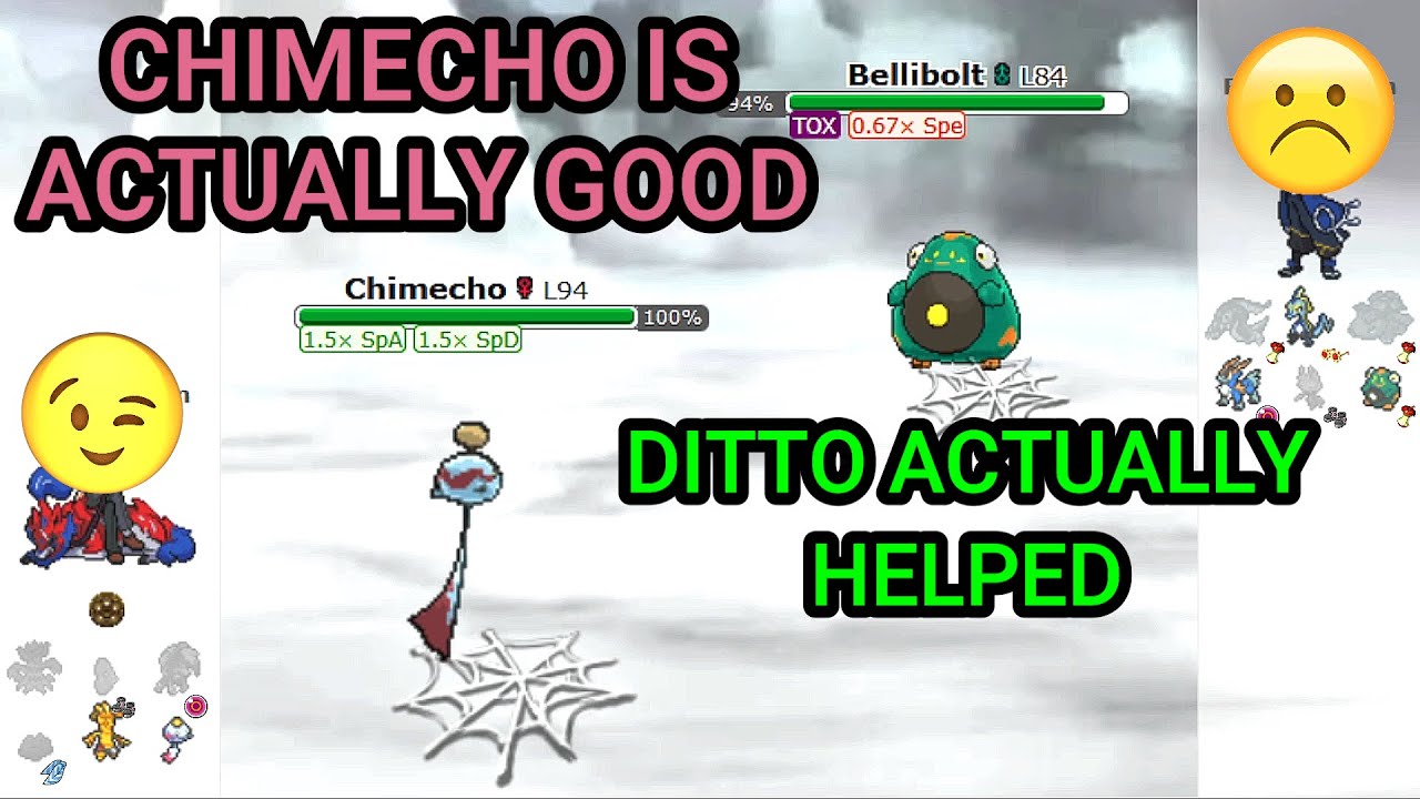 Calm Mind Chimecho Is Actually Good! (Pokemon Showdown Random Battles) (High Ladder)