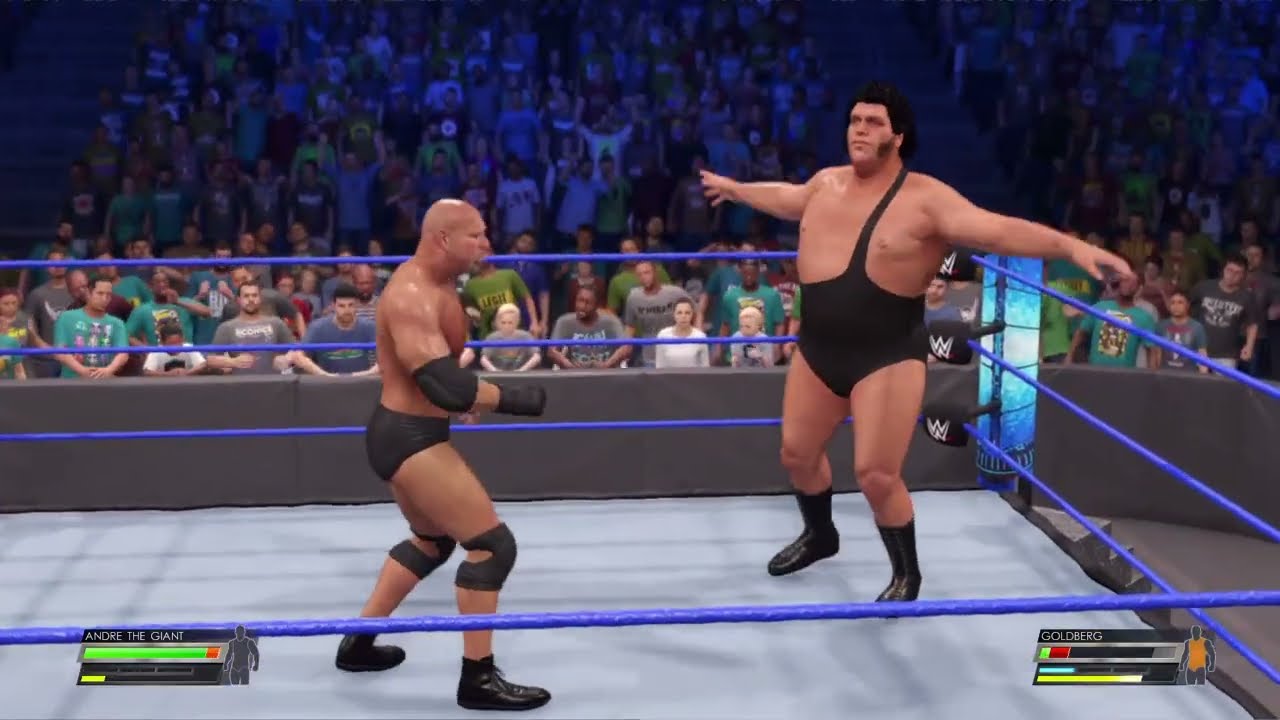 Who will win andre the giant  or goldberg WWE2K22