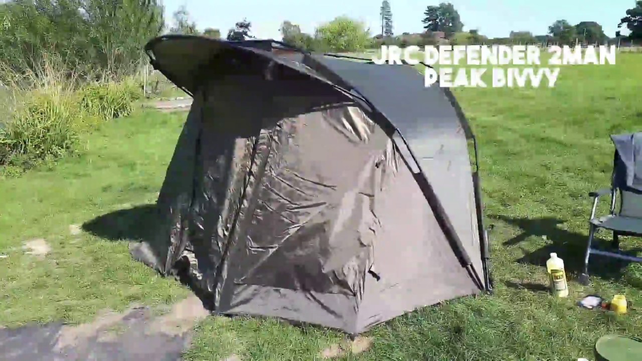 Jrc defender 2man peak bivvy review