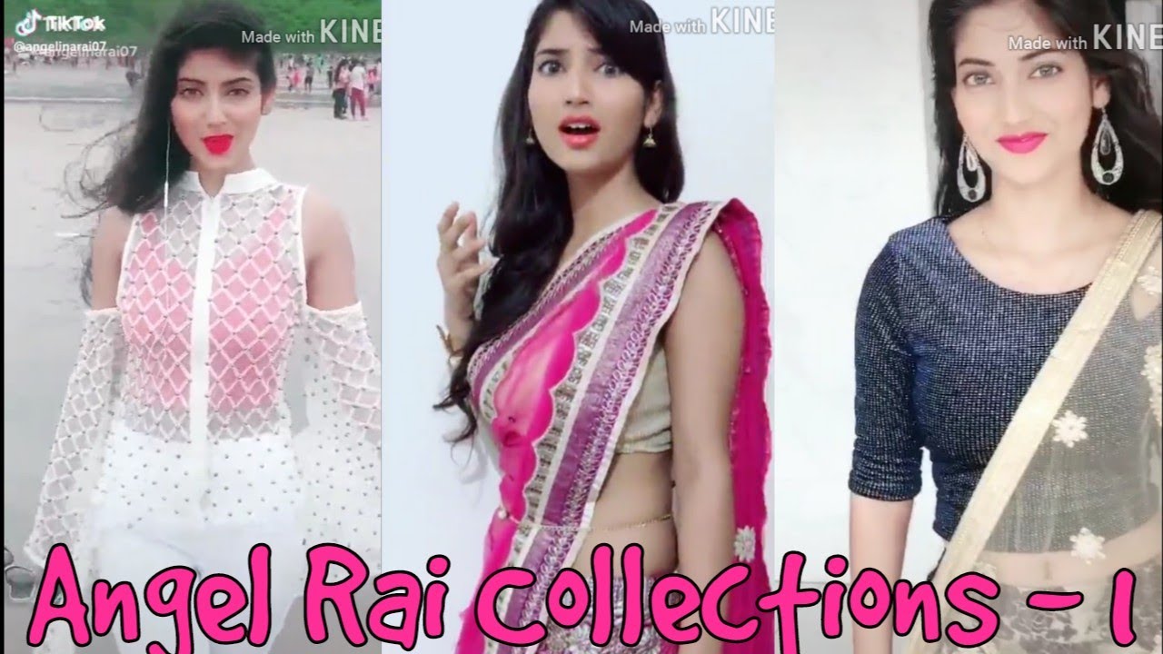 Angel Rai Super Hot Model P-1 | Viral Beautiful Tiktok Girl in Saree | Saree Lover | Tiktok pataka