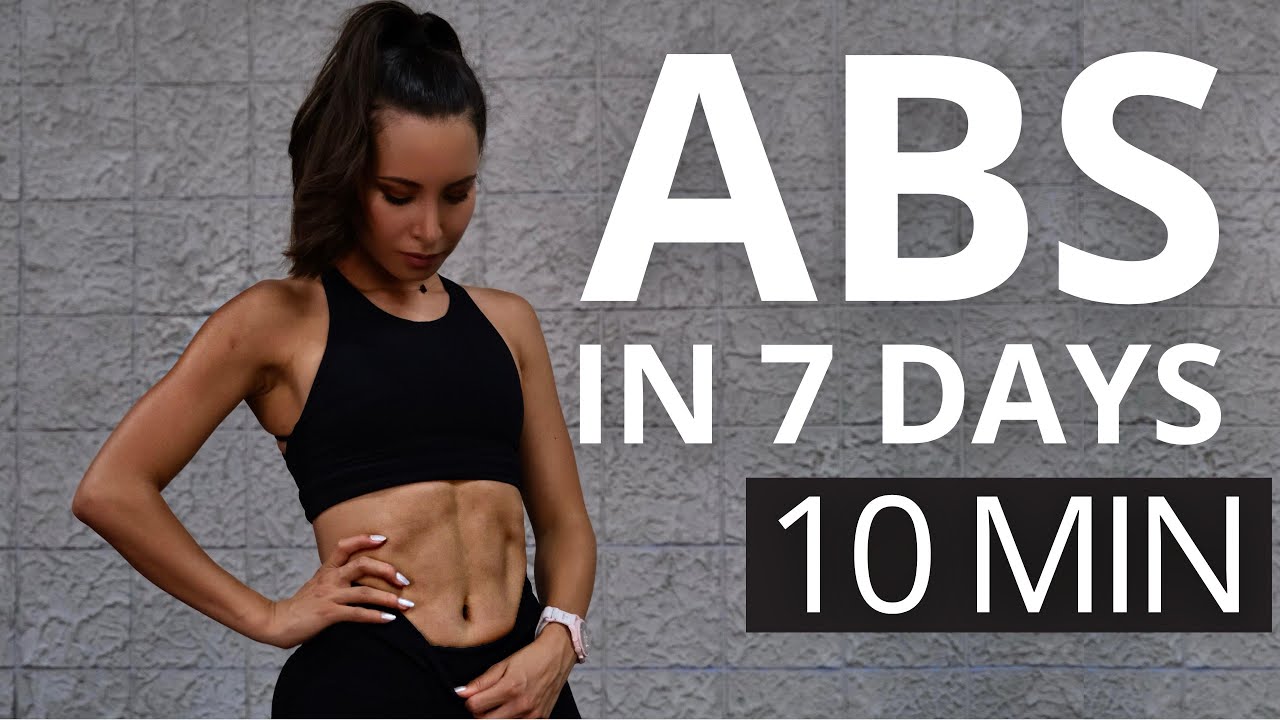 10 MIN ABS WORKOUT | 7 DAY CHALLENGE | Intense ABS & Small Waist | No Equipment