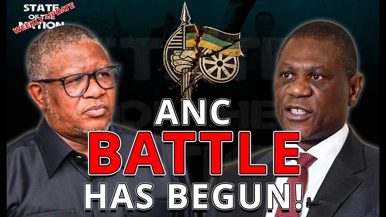 ANC Civil War Begins! Mashatile vs Mbalula