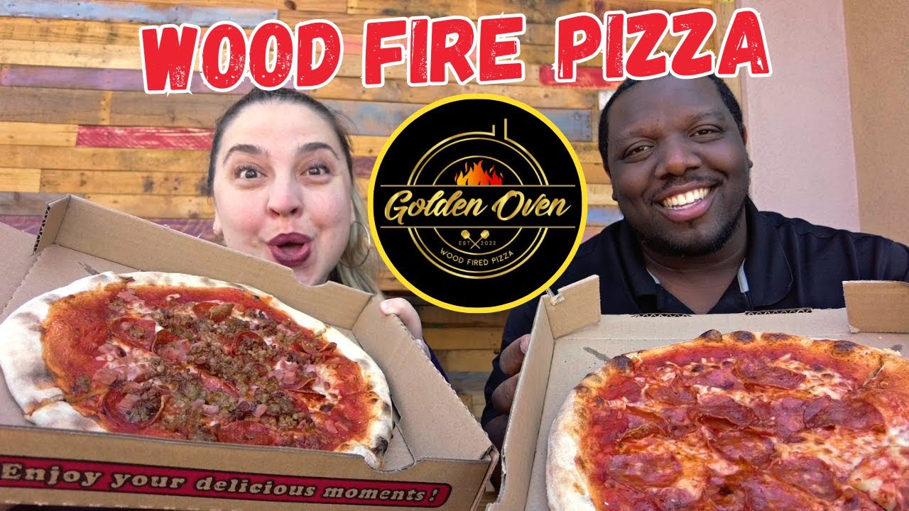 We ATE From a Pizza Food Truck! [Food Review]