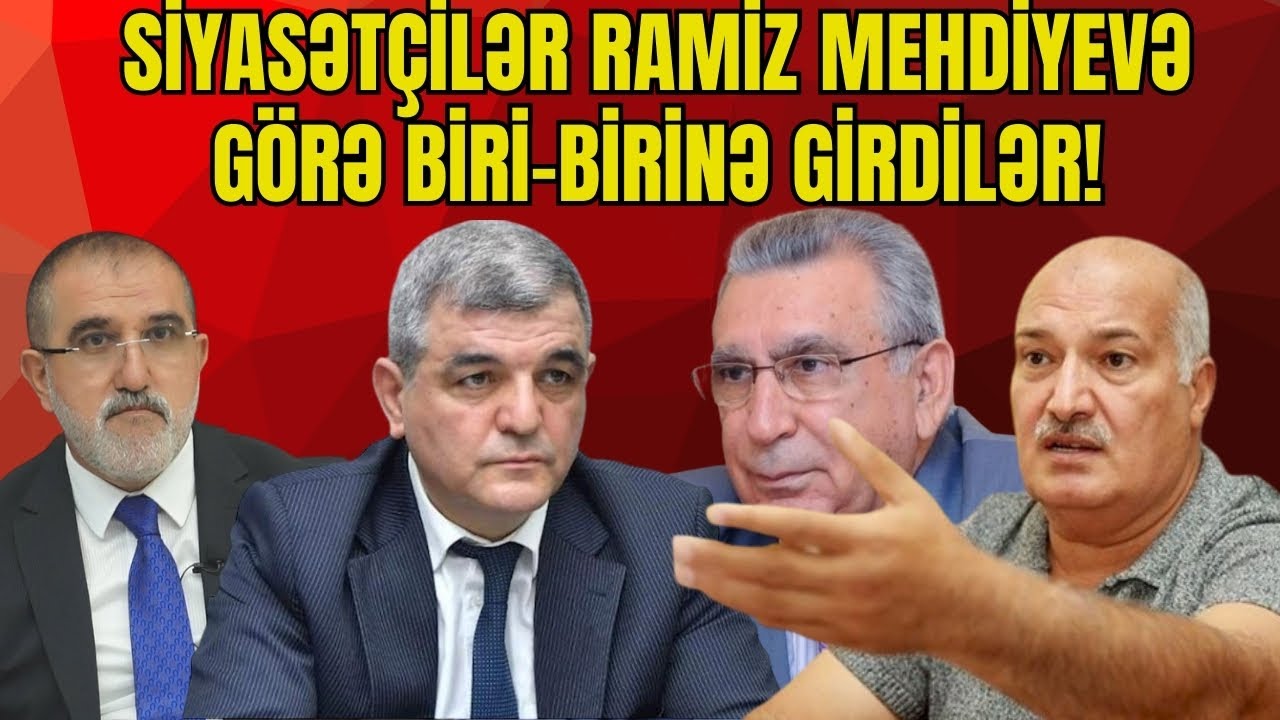 ŞOK! Siyasətçilər Ramiz Mehdiyevə görə biri-birinə GİRDİLƏR! Taleh Əliyev ilə gündəm - LAF TV