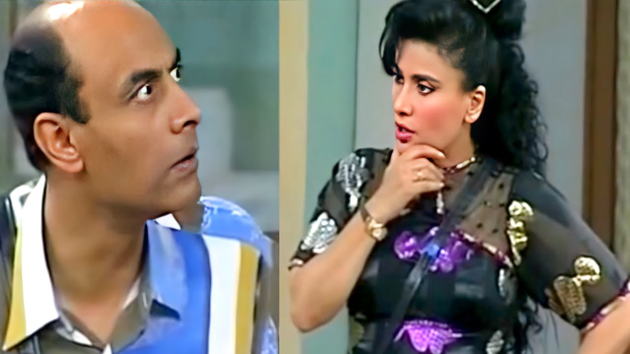 احمد بدير يخرج عن النص ويفقد اعصابه بسبب افيه سعاد نصر صريخ ضحك😂الله يخربيت ده مشهد ده انتو جوز قرع🤣