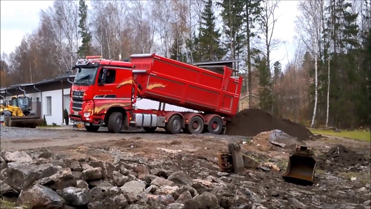 SISU Polar Rock - Heavy Duty Tipping Truck with Eaton Fuller Transmission - Fully Loaded
