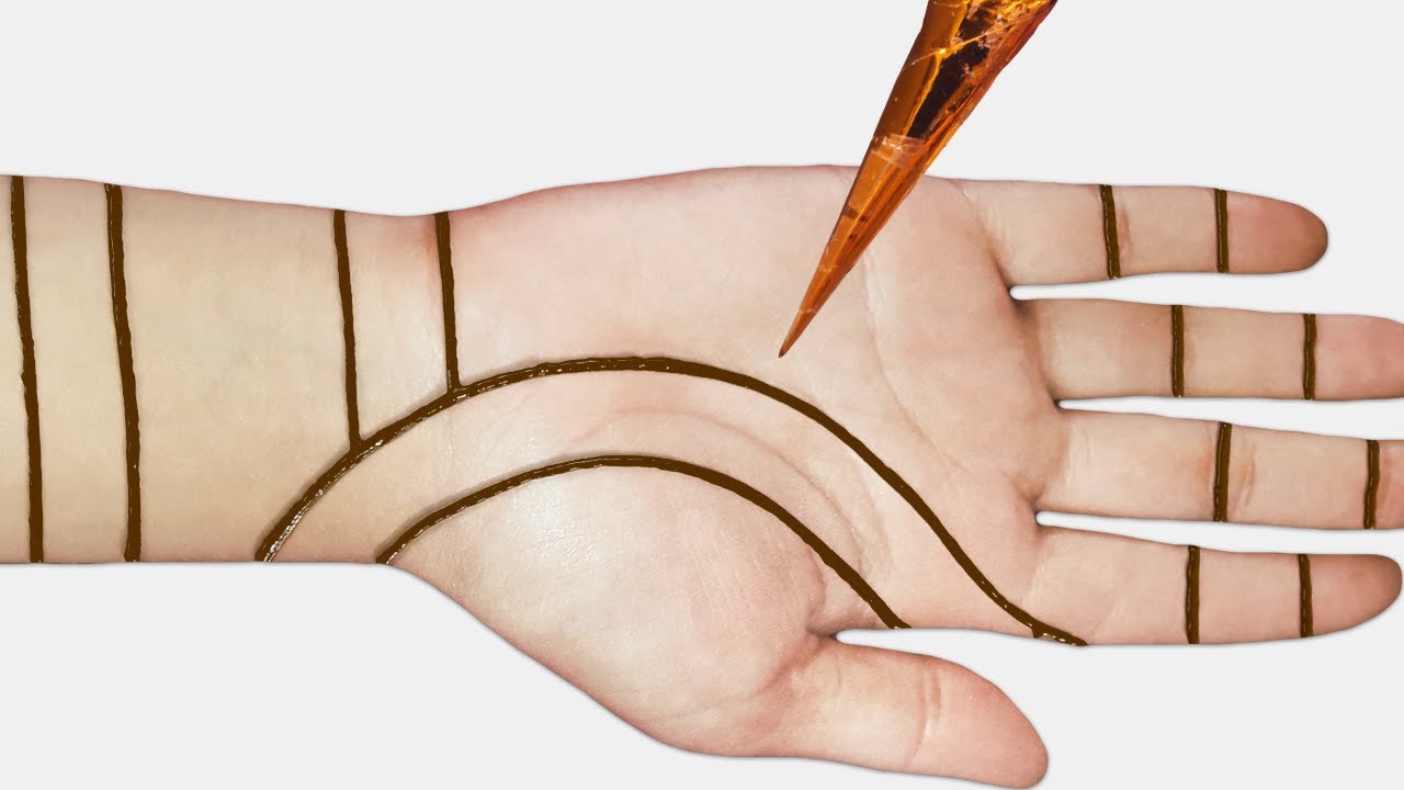 Arabic easy mehndi design for front hands - Beautiful and simple mehndi design 2020