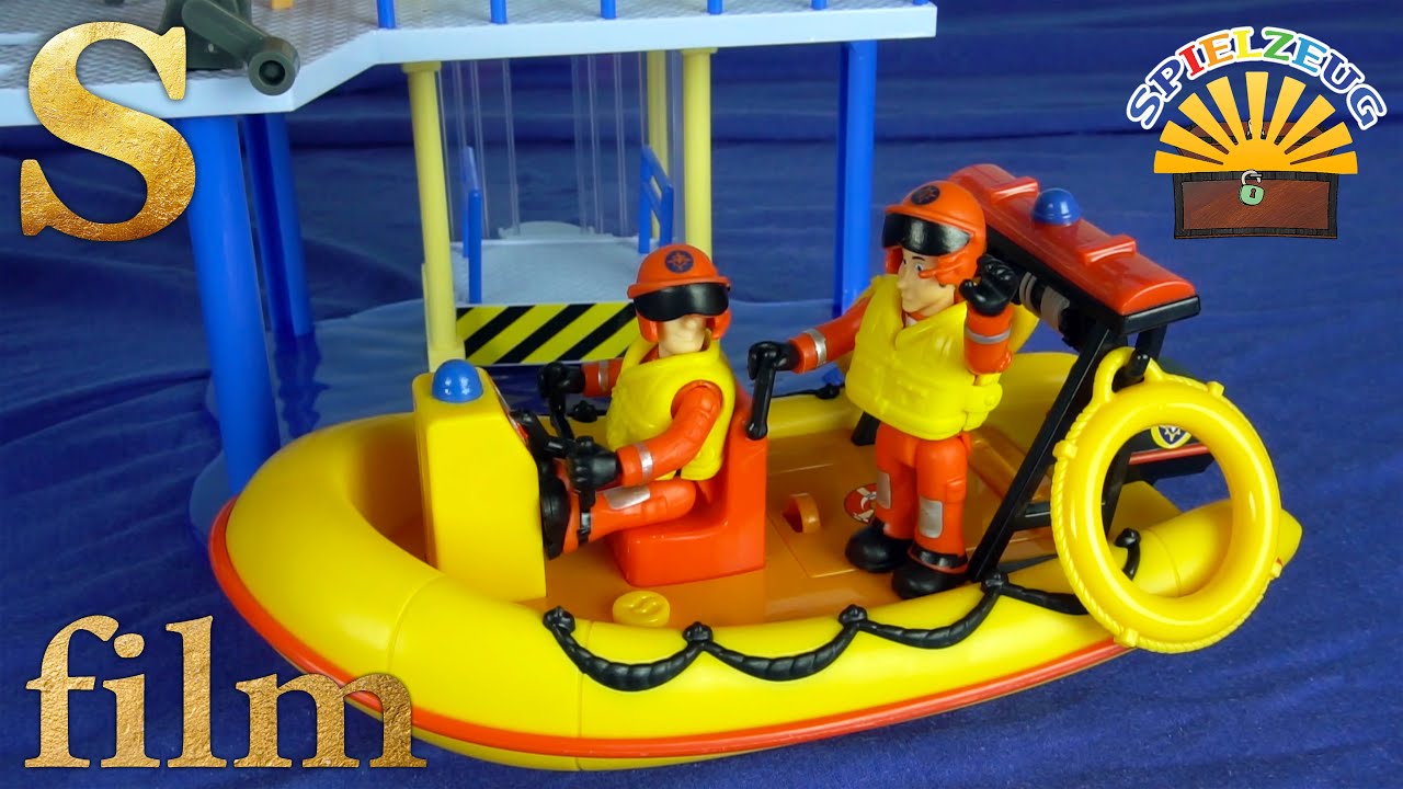 MANN über Board! ELVIS fällt ins Meer? Feuerwehrmann Sam Film deutsch - neue Folge Fireman Sam