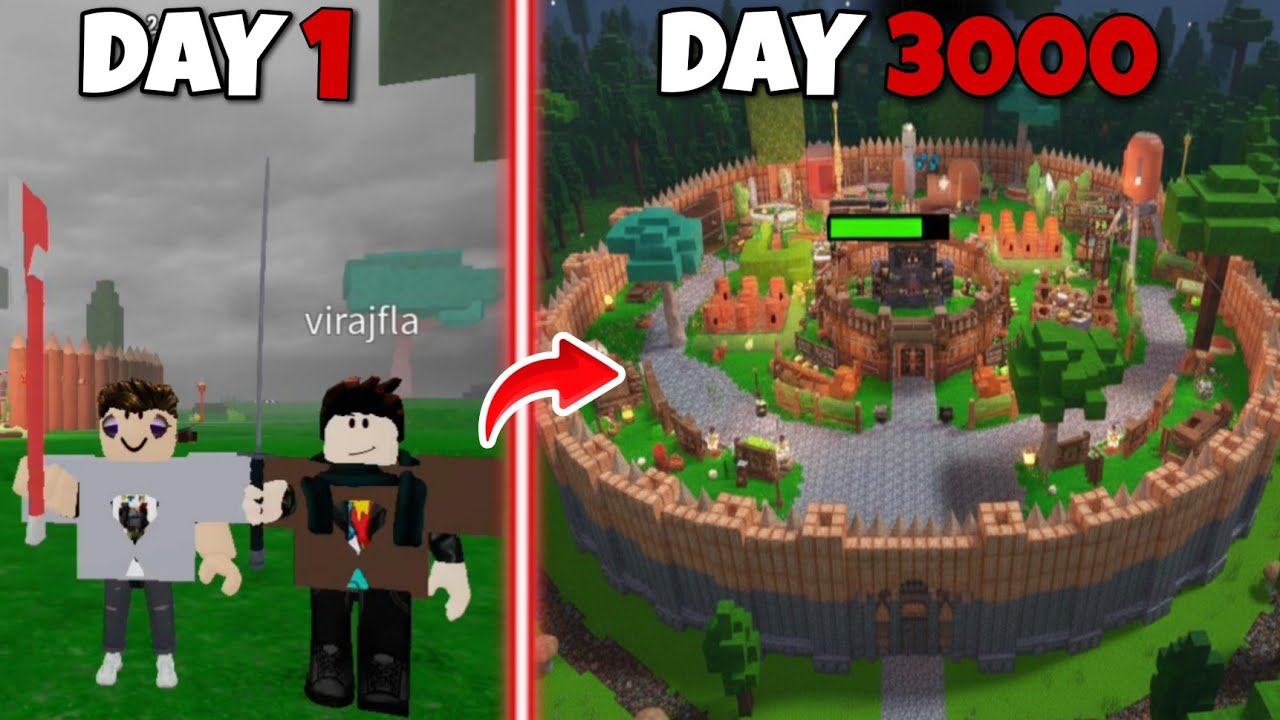 I Built the SAFEST Base After 3000 Days in 99 Nights!