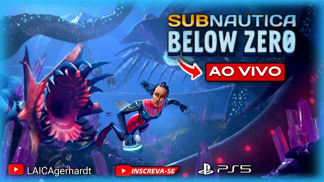 🔴 LIVE - 🥶👽❄️ SUBNAUTICA BELOW ZERO -👽🥶 explorando o fundo do oceano alienígena -👽🥶 #LIVE 83